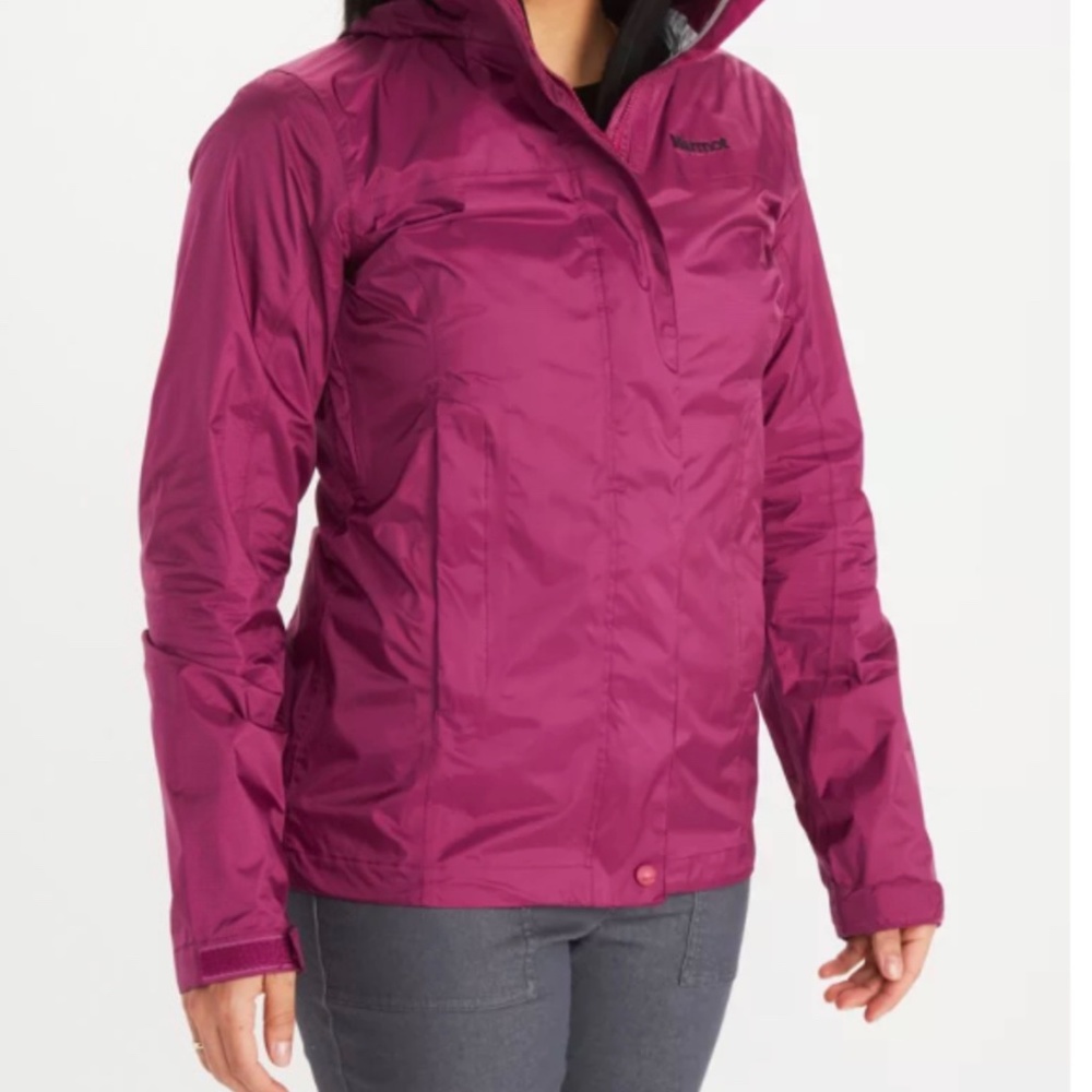 Marmot Fuchsia Color Rain Jacket - image 1